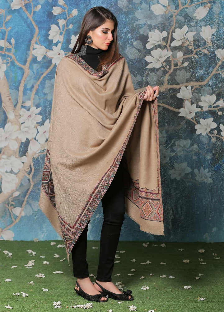 Sanaulla Exclusive Range  Pashmina  Shawl SU21PP OD-23 - Pure Pashmina Shawls