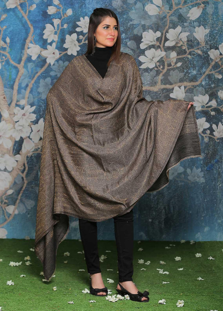 Sanaulla Exclusive Range  Pashmina  Shawl SU21PP OD-26 - Pure Pashmina Shawls