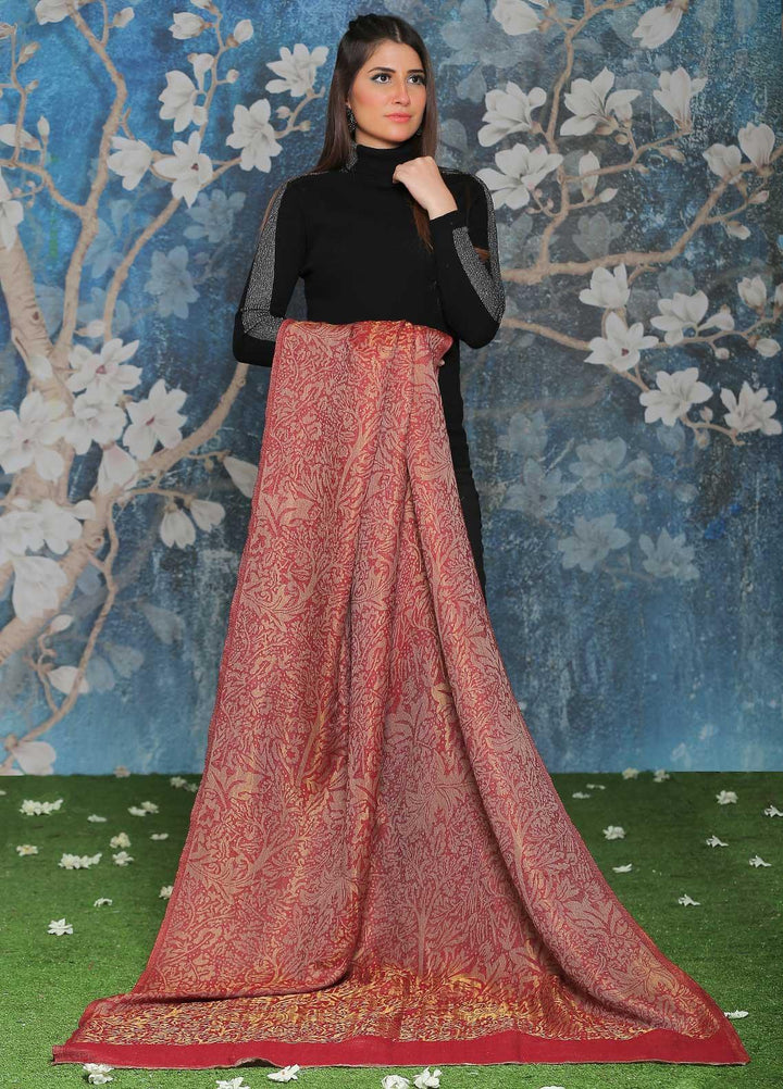 Sanaulla Exclusive Range  Pashmina  Shawl SU21PP OD-27 - Pure Pashmina Shawls