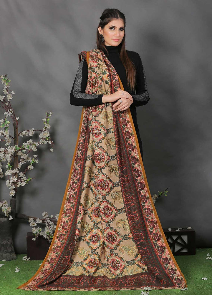 Sanaulla Exclusive Range  Pashmina  Shawl SU21PP OD-94 - Pure Pashmina Shawls