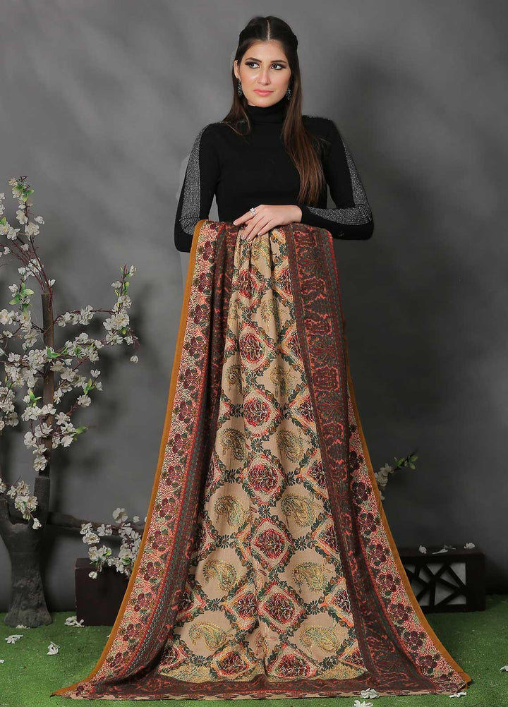 Sanaulla Exclusive Range  Pashmina  Shawl SU21PP OD-94 - Pure Pashmina Shawls