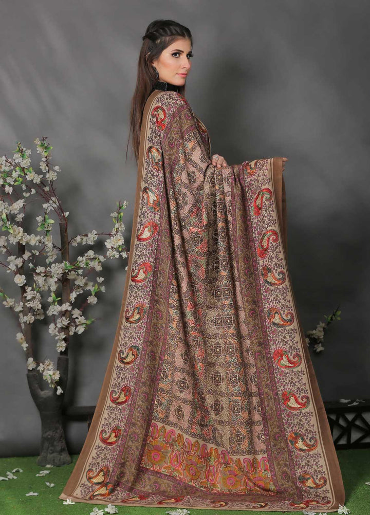 Sanaulla Exclusive Range  Pashmina  Shawl SU21PP OD-95 - Pure Pashmina Shawls