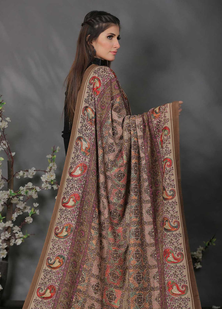 Sanaulla Exclusive Range  Pashmina  Shawl SU21PP OD-95 - Pure Pashmina Shawls