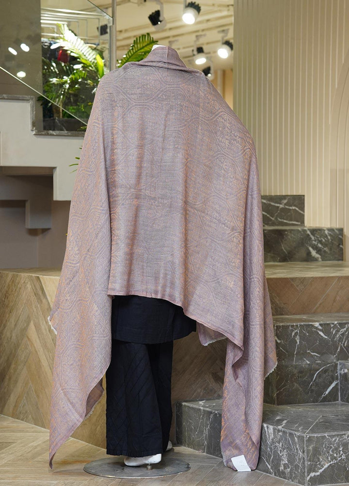 Sanaulla Exclusive Range  Pashmina  Shawls MAMA-01 Fawn - Pashmina Shawls