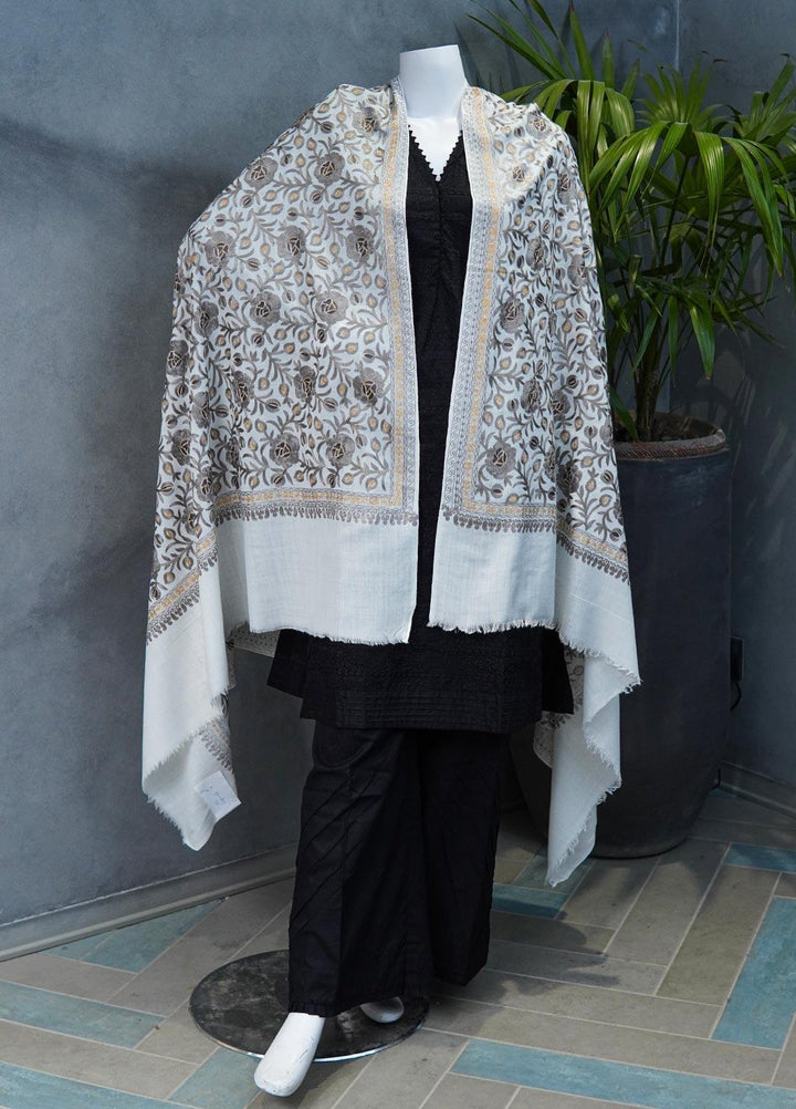 Sanaulla Exclusive Range  Pashmina  Shawls MAMA-36 Off - Pashmina Shawls