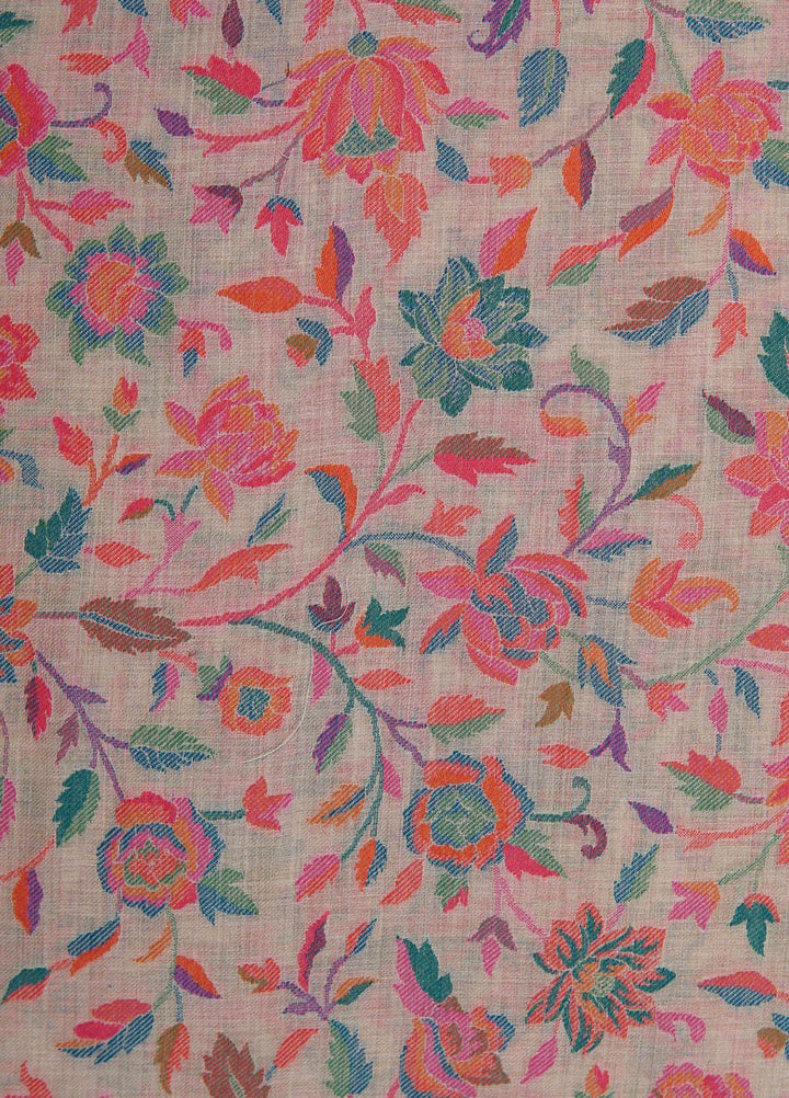 Sanaulla Exclusive Range  Pashmina  Shawls MAMA-08 Multi-4      - Pashmina Shawls