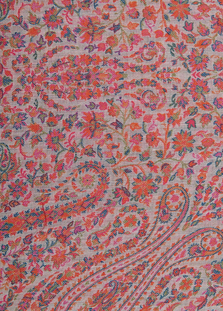 Sanaulla Exclusive Range  Pashmina  Shawls MAMA-08 Multi-3      - Pashmina Shawls