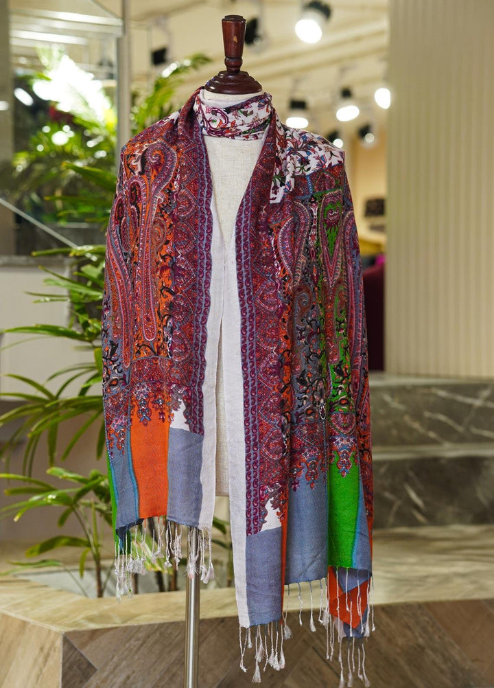 Sanaulla Exclusive Range  Pashmina  Shawls 169186-Multi - Pashmina Shawls