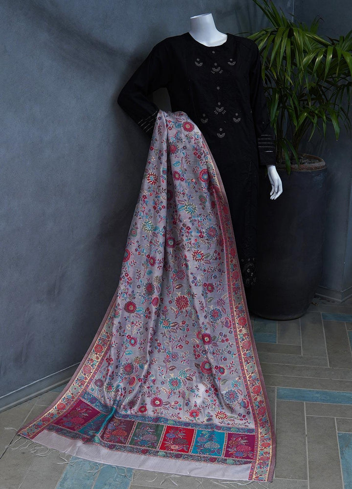 Sanaulla Exclusive Range  Pashmina  Shawls MAMA-11 Multi-14 - Pashmina Shawls