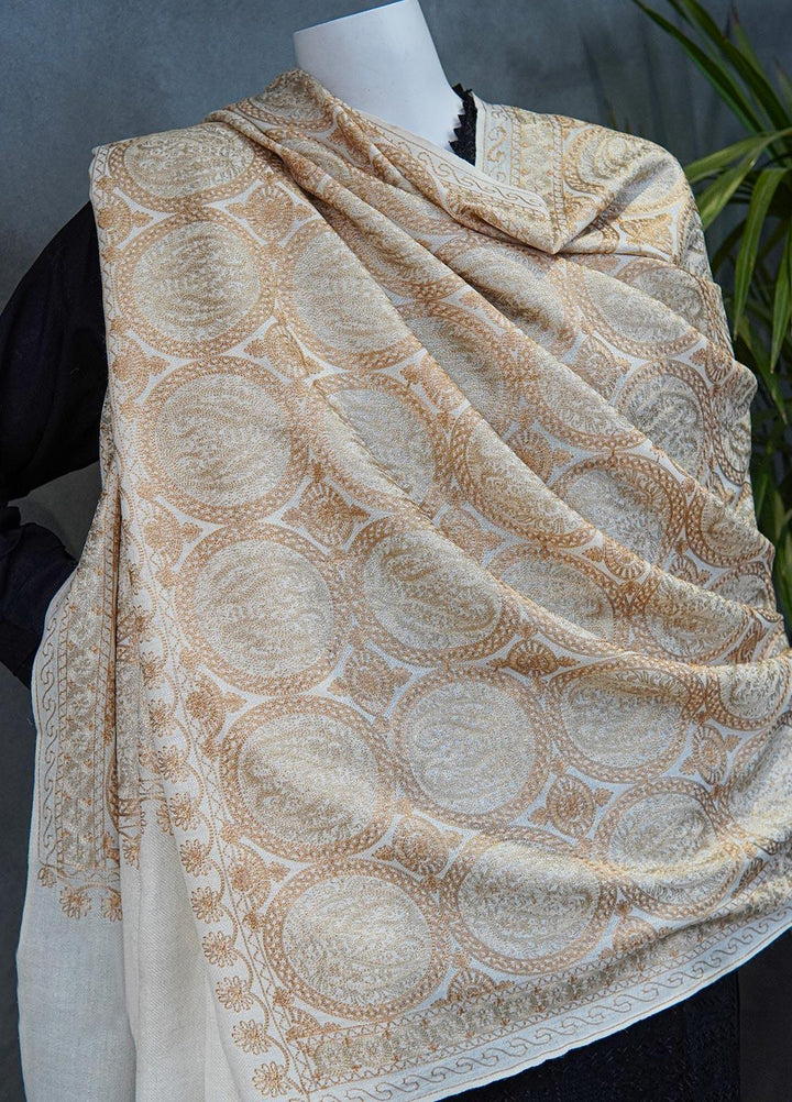 Sanaulla Exclusive Range  Pashmina  Shawls MAMA-38 Off - Pashmina Shawls