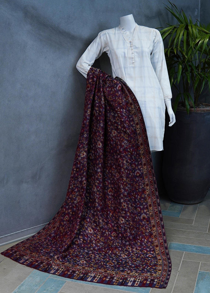 Sanaulla Exclusive Range  Pashmina  Shawls MAMA-10 Multi-1 - Pashmina Shawls
