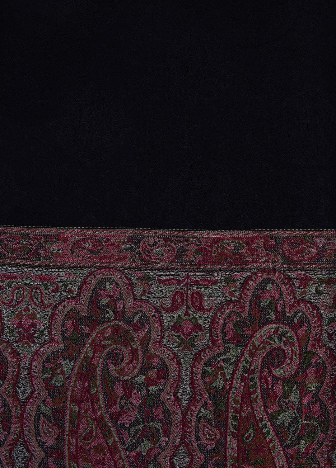 Sanaulla Exclusive Range  Pashmina  Shawls MAMA-34 Multi-2 - Pashmina Shawls