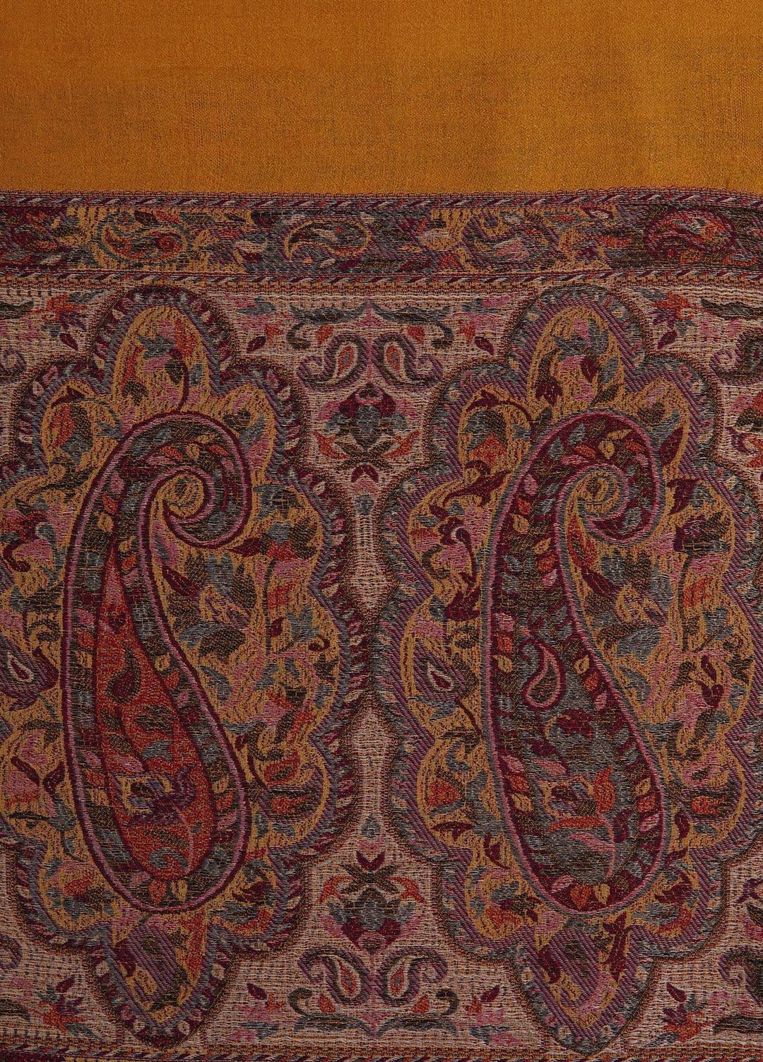 Sanaulla Exclusive Range  Pashmina  Shawls MAMA-34 Multi-3 - Pashmina Shawls