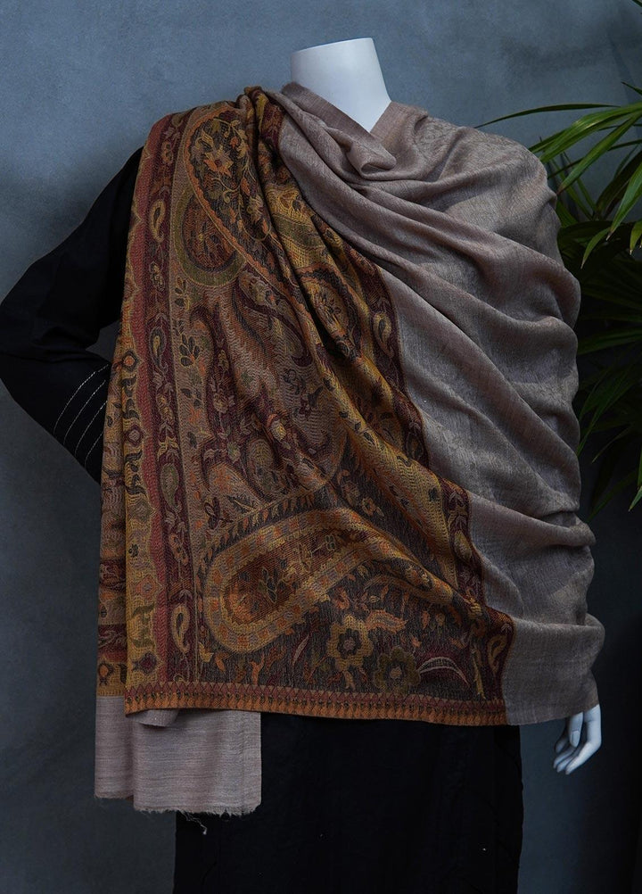 Sanaulla Exclusive Range  Pashmina  Shawls MAMA-34 Multi-4 - Pashmina Shawls