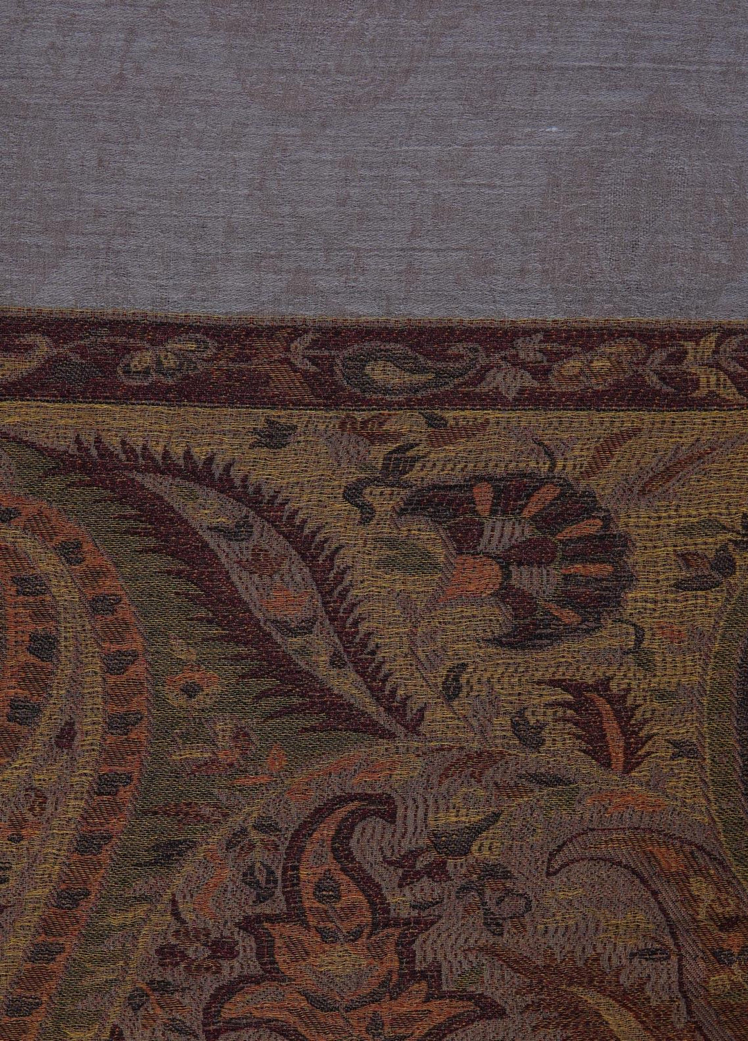 Sanaulla Exclusive Range  Pashmina  Shawls MAMA-34 Multi-4 - Pashmina Shawls