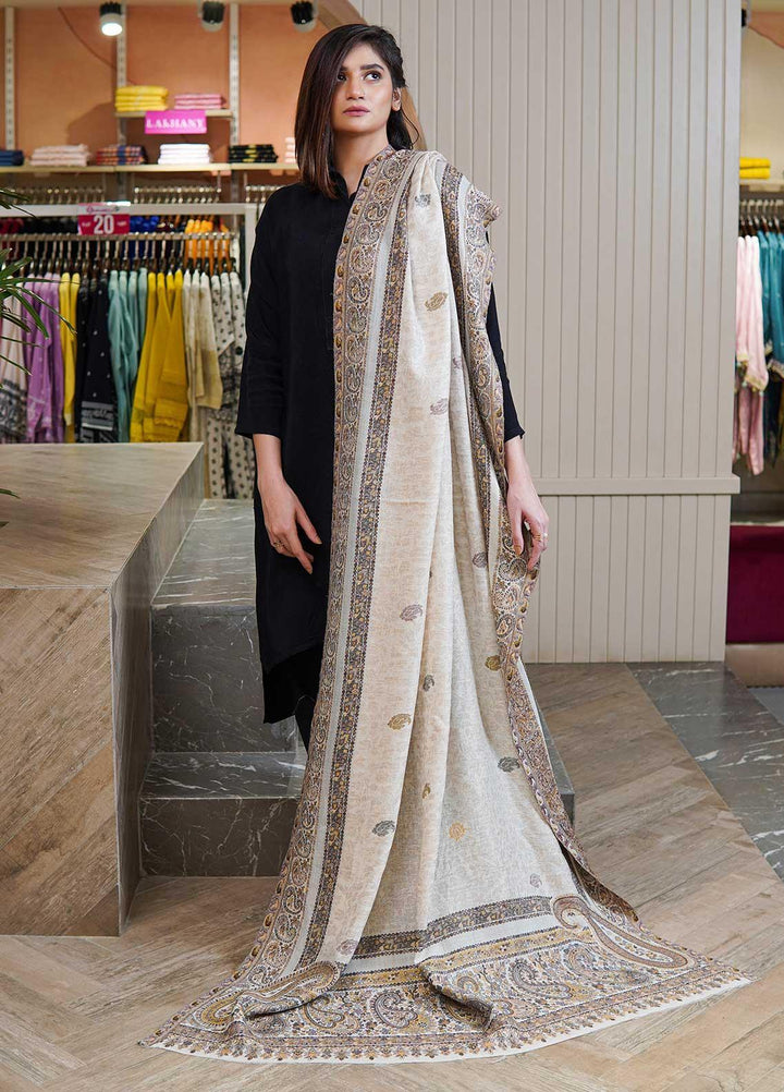 Sanaulla Exclusive Range  Pashmina  Shawls MAMA-33 Multi-1 - Pashmina Shawls