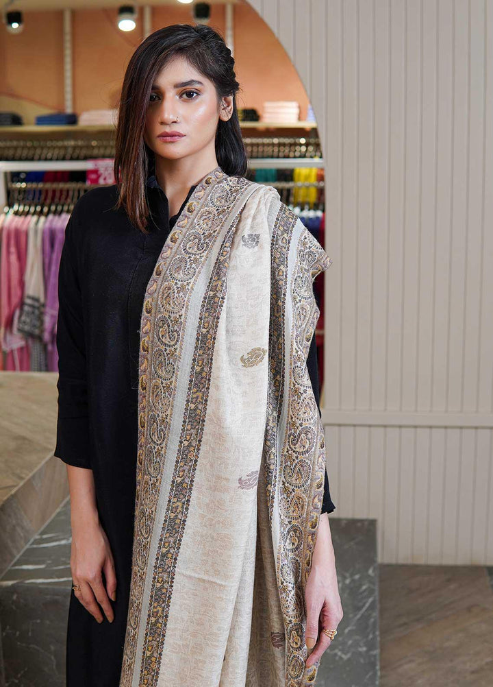 Sanaulla Exclusive Range  Pashmina  Shawls MAMA-33 Multi-1 - Pashmina Shawls