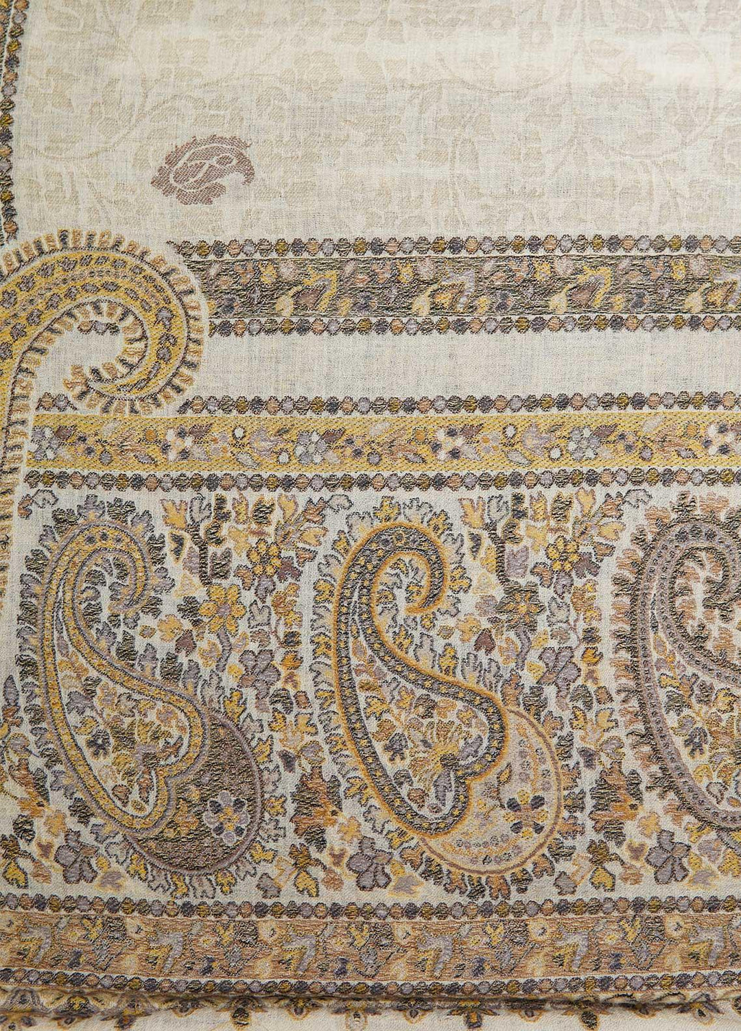 Sanaulla Exclusive Range  Pashmina  Shawls MAMA-33 Multi-1 - Pashmina Shawls