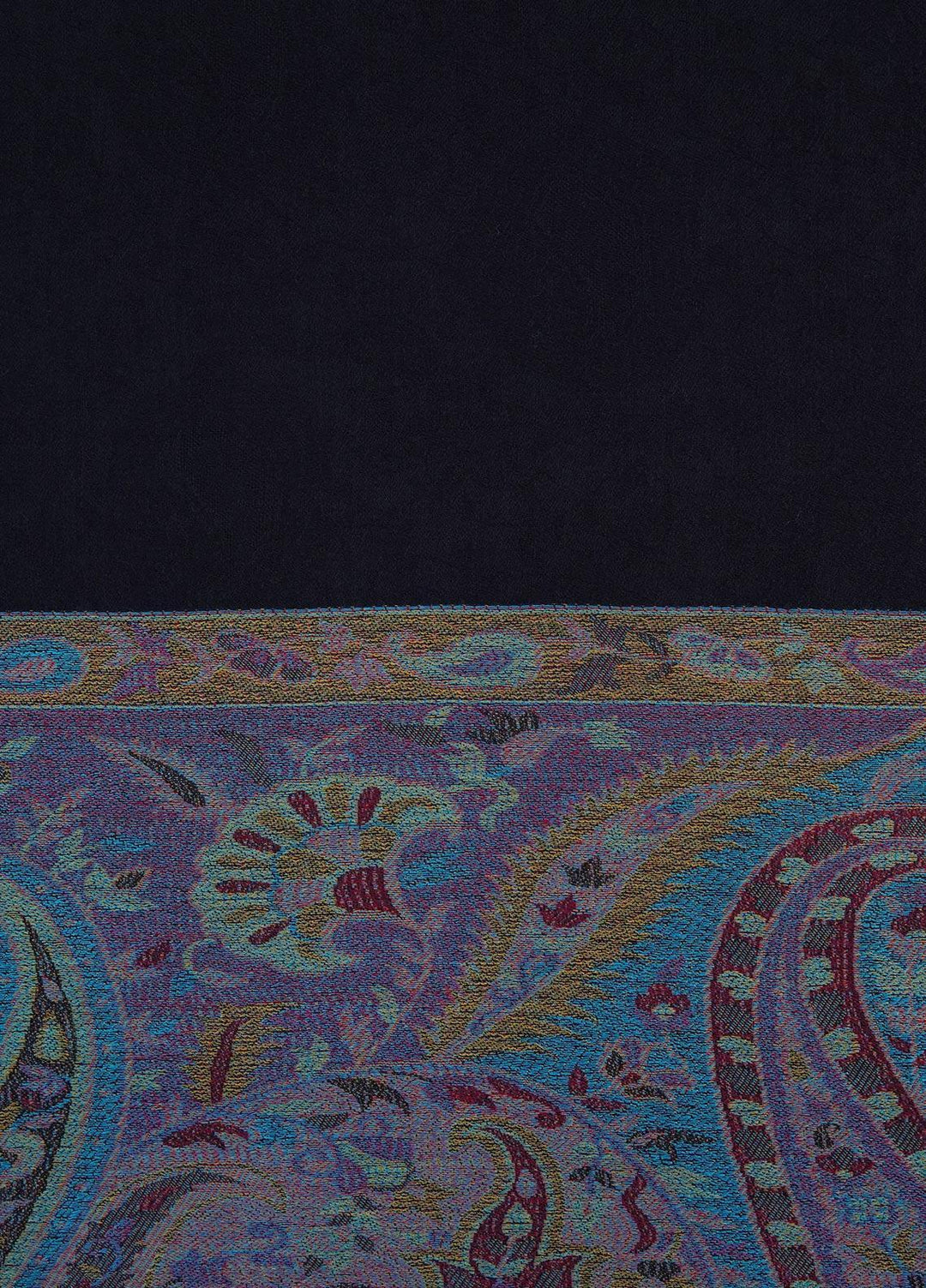 Sanaulla Exclusive Range  Pashmina  Shawls MAMA-34 Multi-10 - Pashmina Shawls