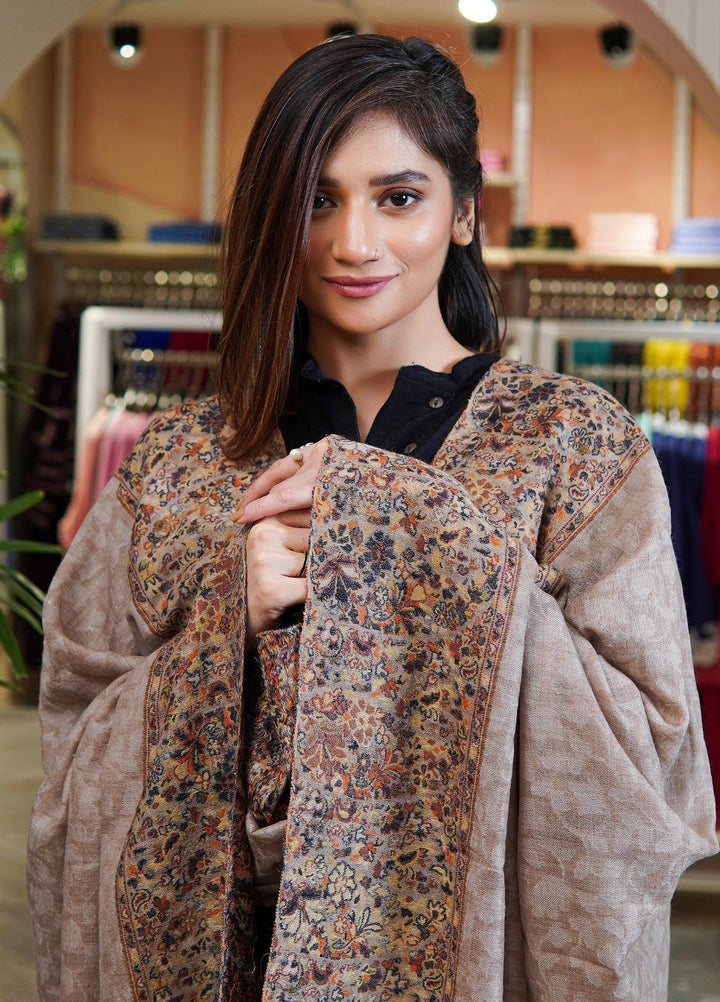 Sanaulla Exclusive Range  Pashmina  Shawls MAMA-33 Multi-5 - Pashmina Shawls