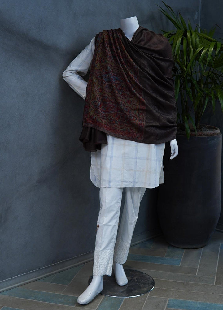 Sanaulla Exclusive Range  Pashmina  Shawls MAMA-34 Multi-12 - Pashmina Shawls