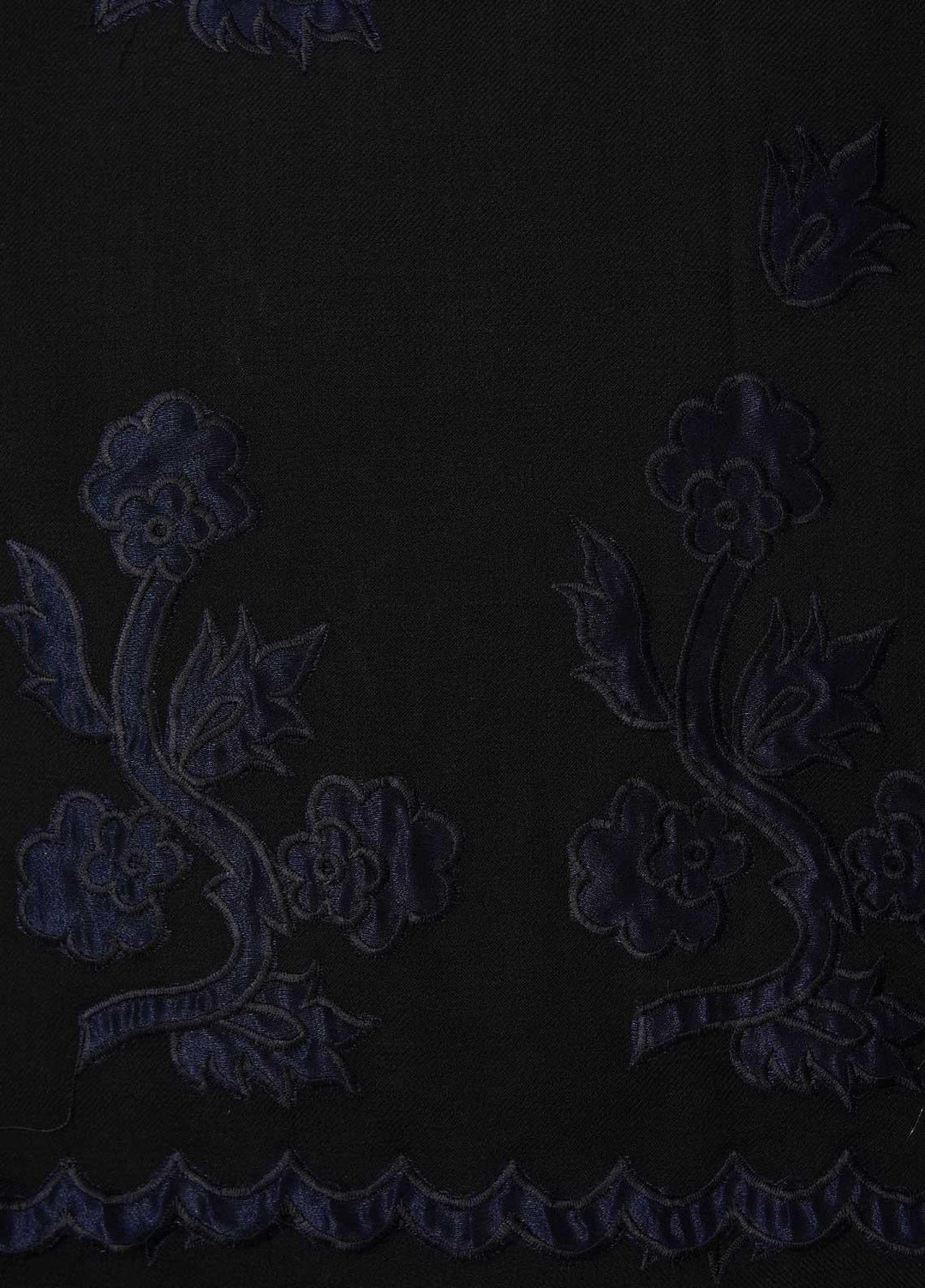 Sanaulla Exclusive Range  Pashmina  Shawls MAMA-49 Black - Pashmina Shawls