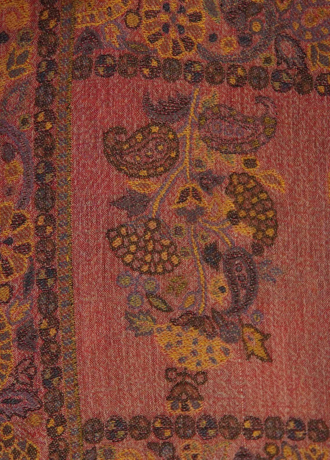 Sanaulla Exclusive Range  Pashmina  Shawls MAMA-09 Pink-2 - Pashmina Shawls