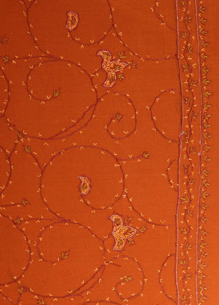 Sanaulla Exclusive Range  Pashmina  Shawls MAMA-17 Mustard - Pashmina Shawls