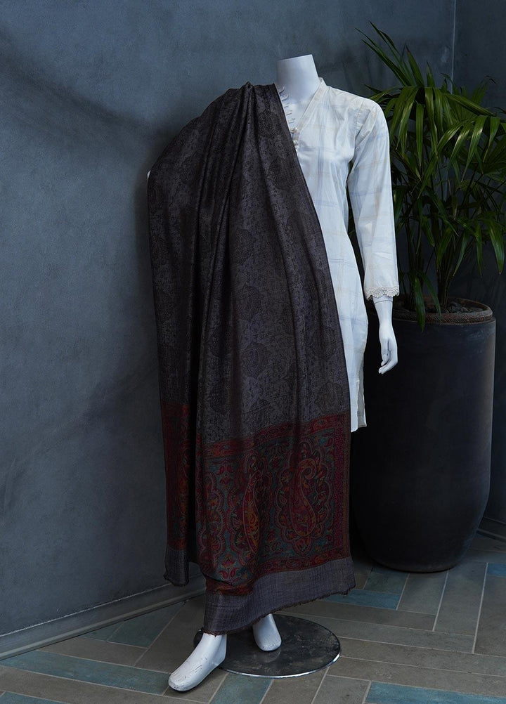 Sanaulla Exclusive Range  Pashmina  Shawls MAMA-34 Multi-15 - Pashmina Shawls