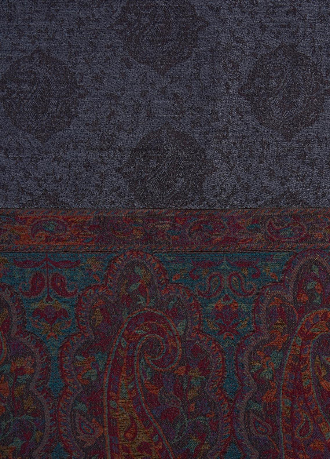 Sanaulla Exclusive Range  Pashmina  Shawls MAMA-34 Multi-15 - Pashmina Shawls