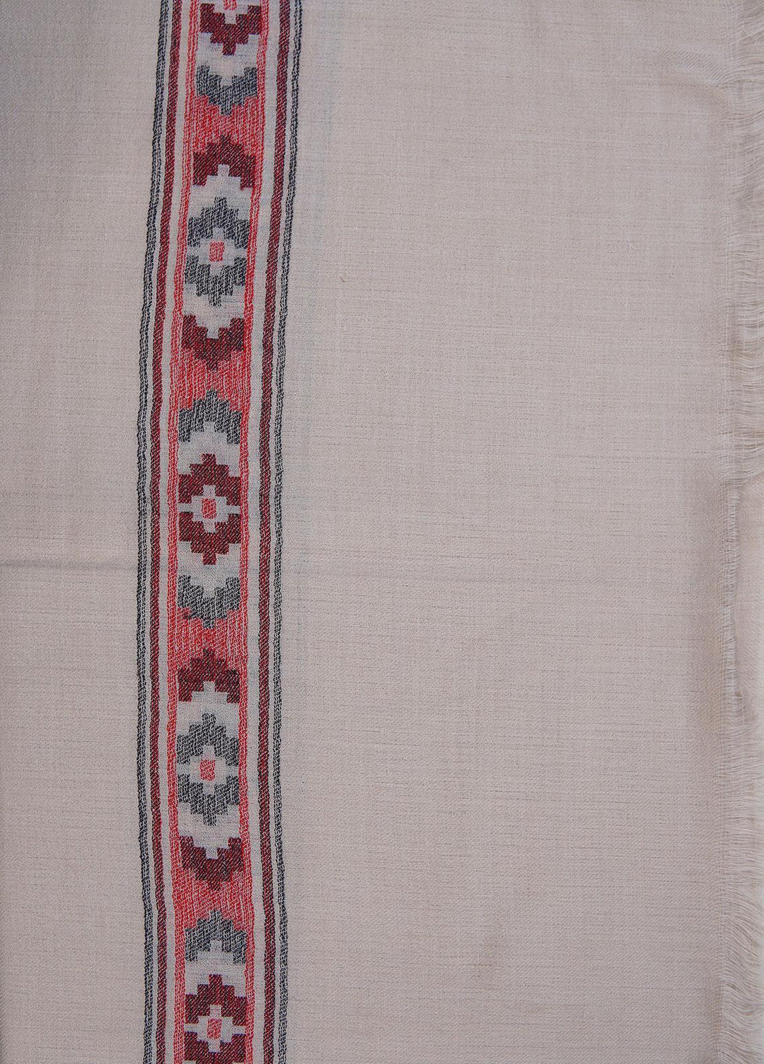 Sanaulla Exclusive Range  Pashmina  Shawls SU22PS-1 M-Shawls Mir-07 Fawn2 - Pashmina Shawls