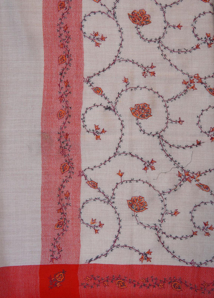 Sanaulla Exclusive Range  Pashmina  Shawls SU22PS-1 H.M AKRAM AKP-32 Fawn-2 - Pashmina Shawls