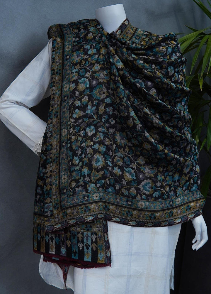 Sanaulla Exclusive Range  Pashmina  Shawls MAMA-10 Multi-6 - Pashmina Shawls