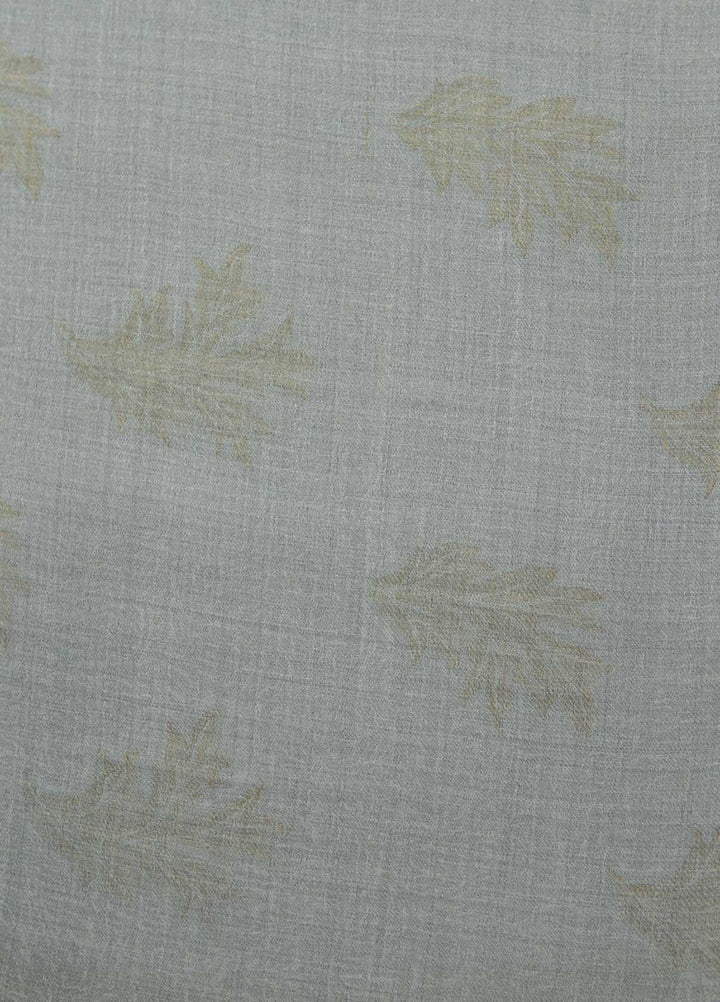 Sanaulla Exclusive Range  Pashmina  Shawls MAMA-13 Grey-2 - Pashmina Shawls