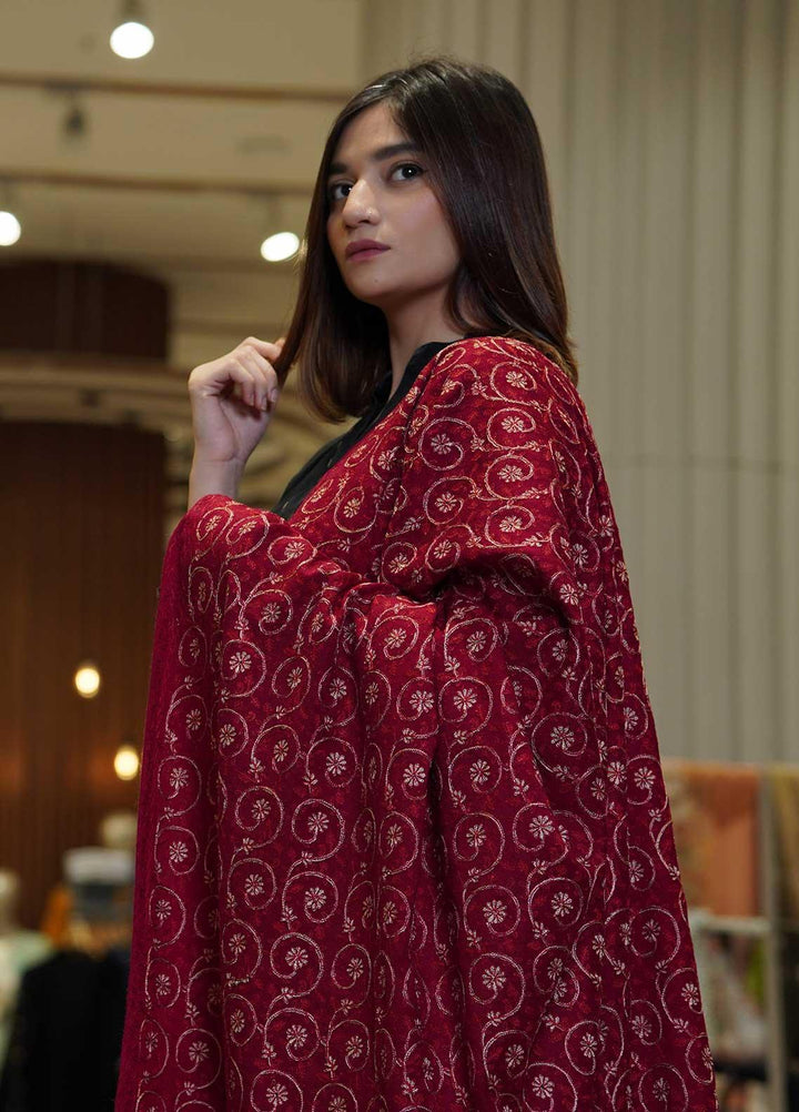 Sanaulla Exclusive Range  Pashmina  Shawls Variety Palla DD KPS-53 Fawn02 - Pashmina Shawls