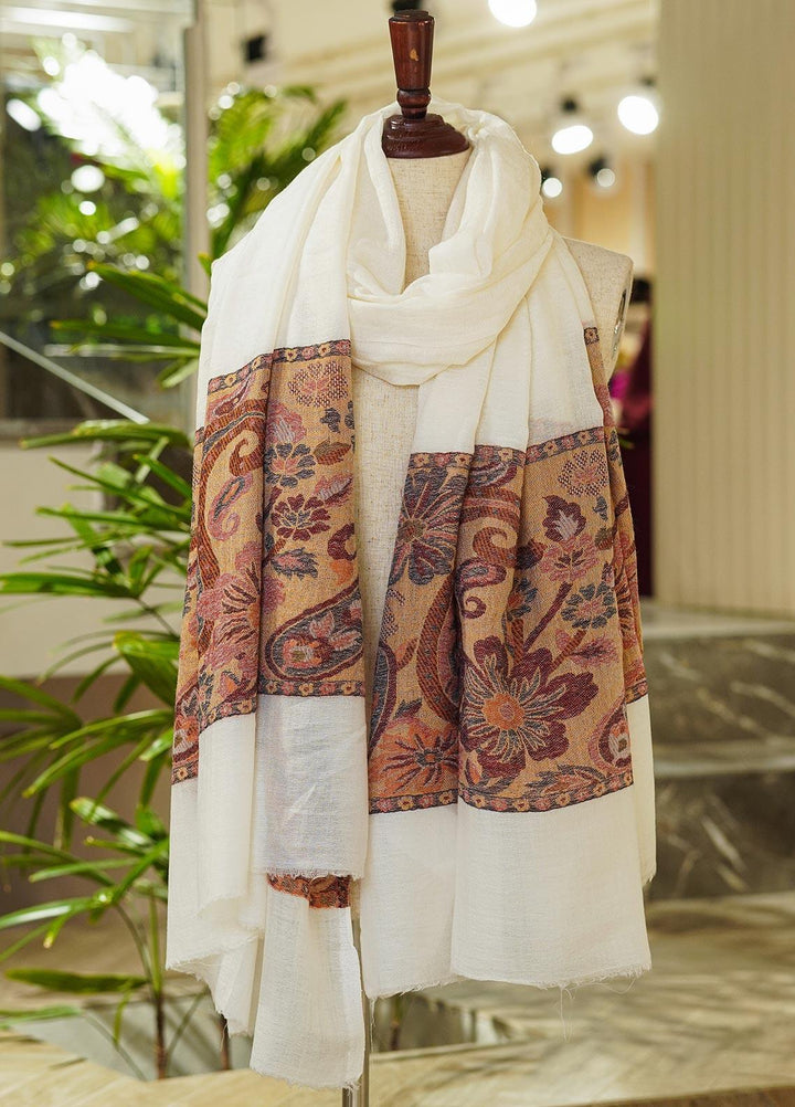 Sanaulla Exclusive Range  Pashmina  Shawls D-014 - Pashmina Shawls