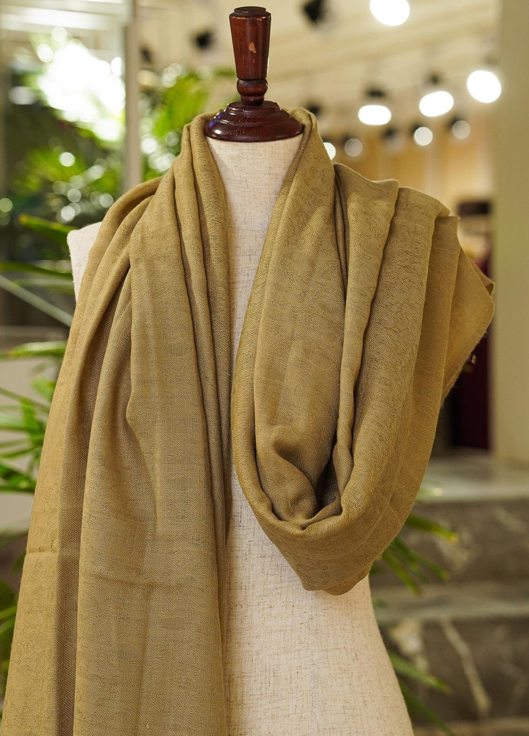 Sanaulla Exclusive Range  Pashmina  Shawls Ladies Shawl D-15 L/Grey - Pashmina Shawls