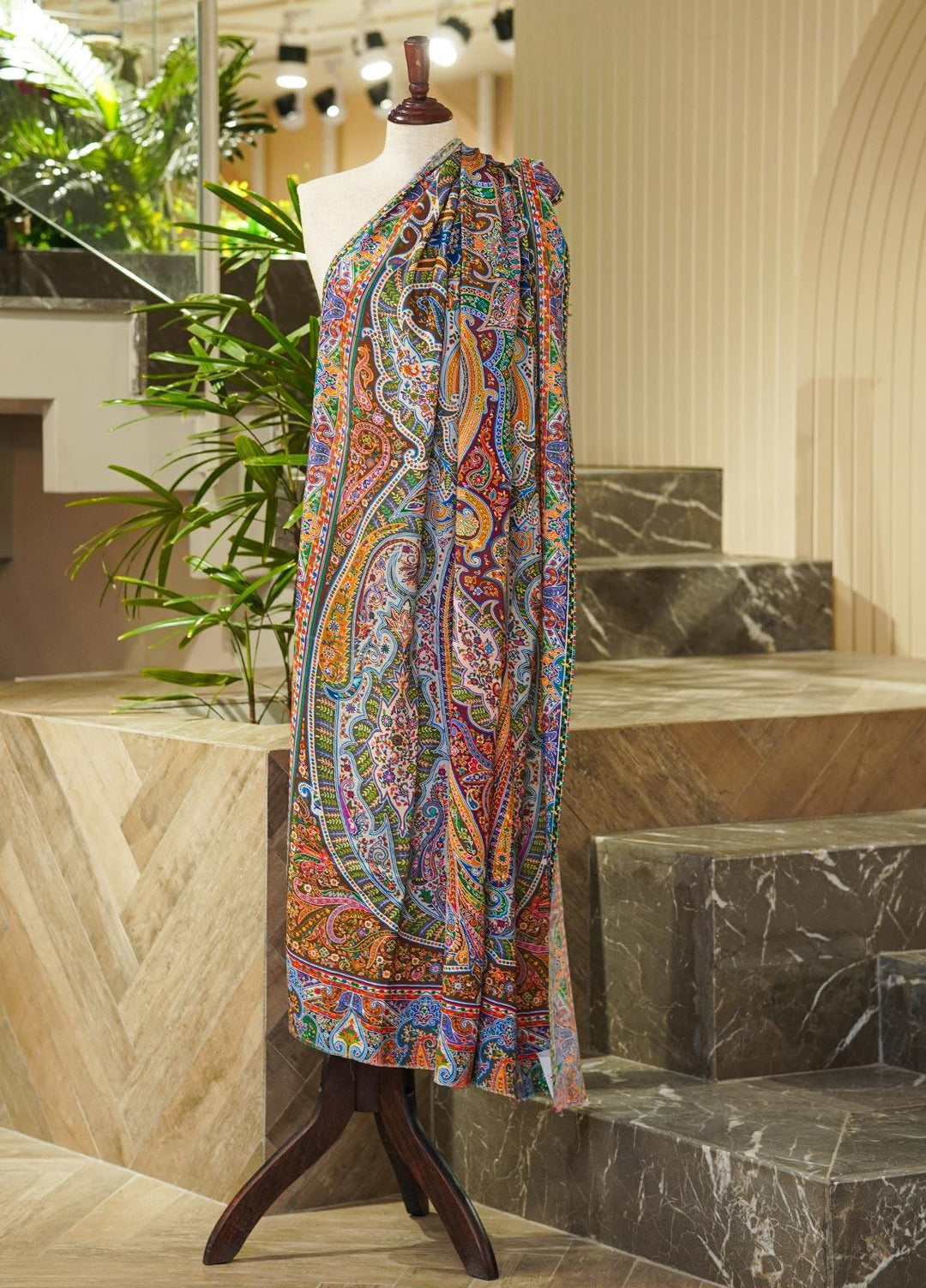 Sanaulla Exclusive Range  Pashmina  Shawls MIR-797 Mix - Pashmina Shawls