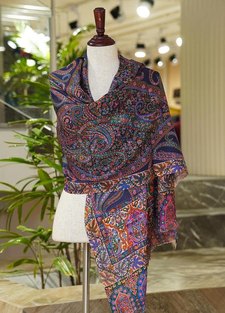 Sanaulla Exclusive Range  Pashmina  Shawls MIR-814 Mix - Pashmina Shawls