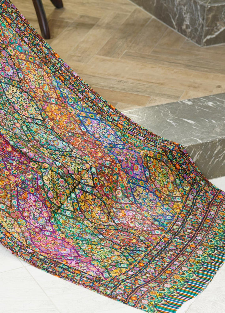 Sanaulla Exclusive Range  Pashmina  Shawls MIR-831 Mix - Pashmina Shawls