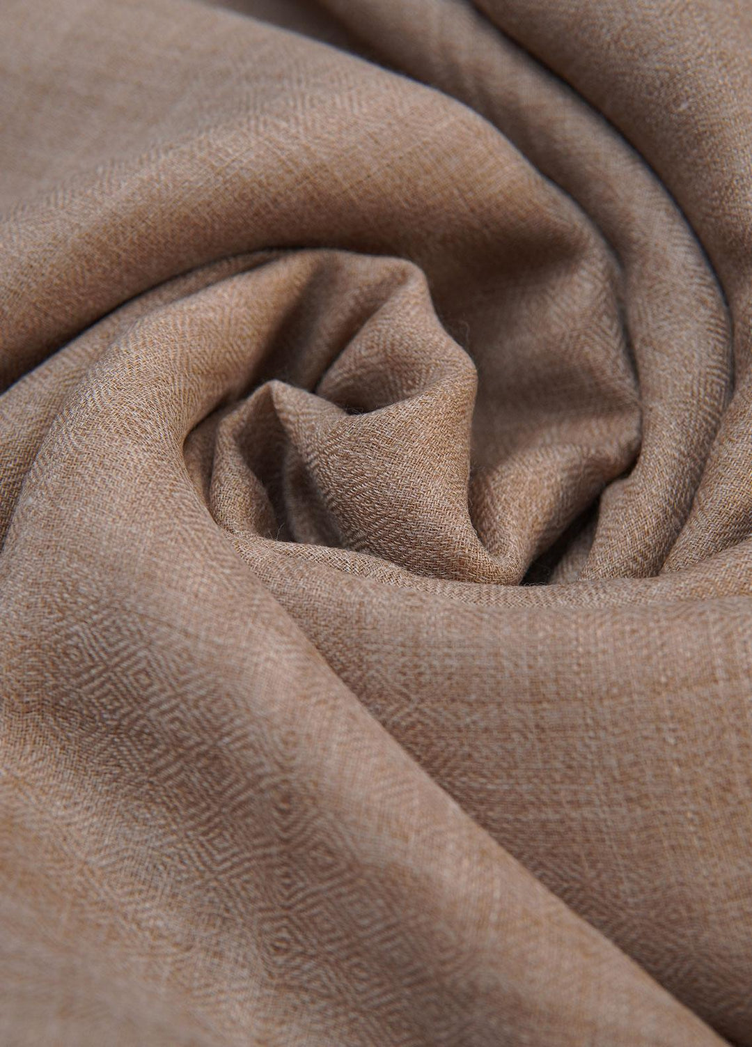 Sanaulla Exclusive Range  Pashmina  Shawls SU22PS-2 MIR-42 Fawn-1 - Pashmina Shawls