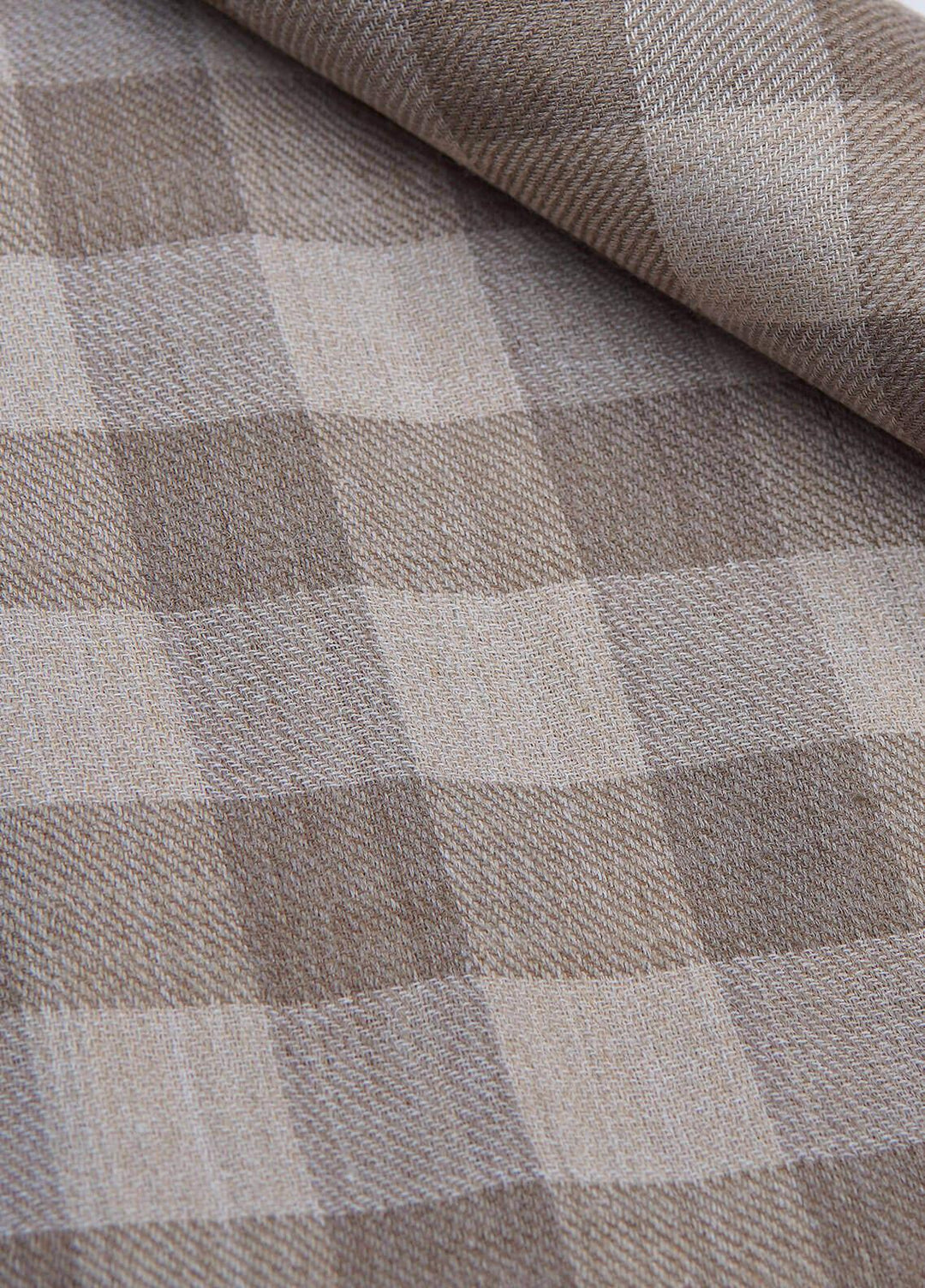 Sanaulla Exclusive Range  Pashmina  Shawls SU22PS-2 MIR-40 Brown-3 - Pashmina Shawls