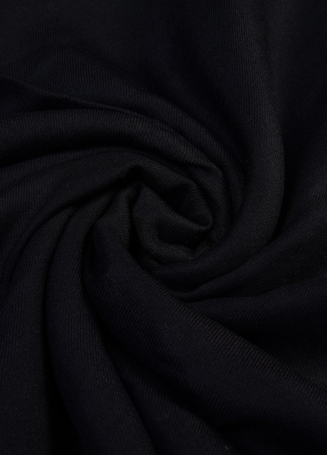 Sanaulla Exclusive Range  Pashmina  Shawls SU22PS-3 Mir-02 Black - Pashmina Shawls