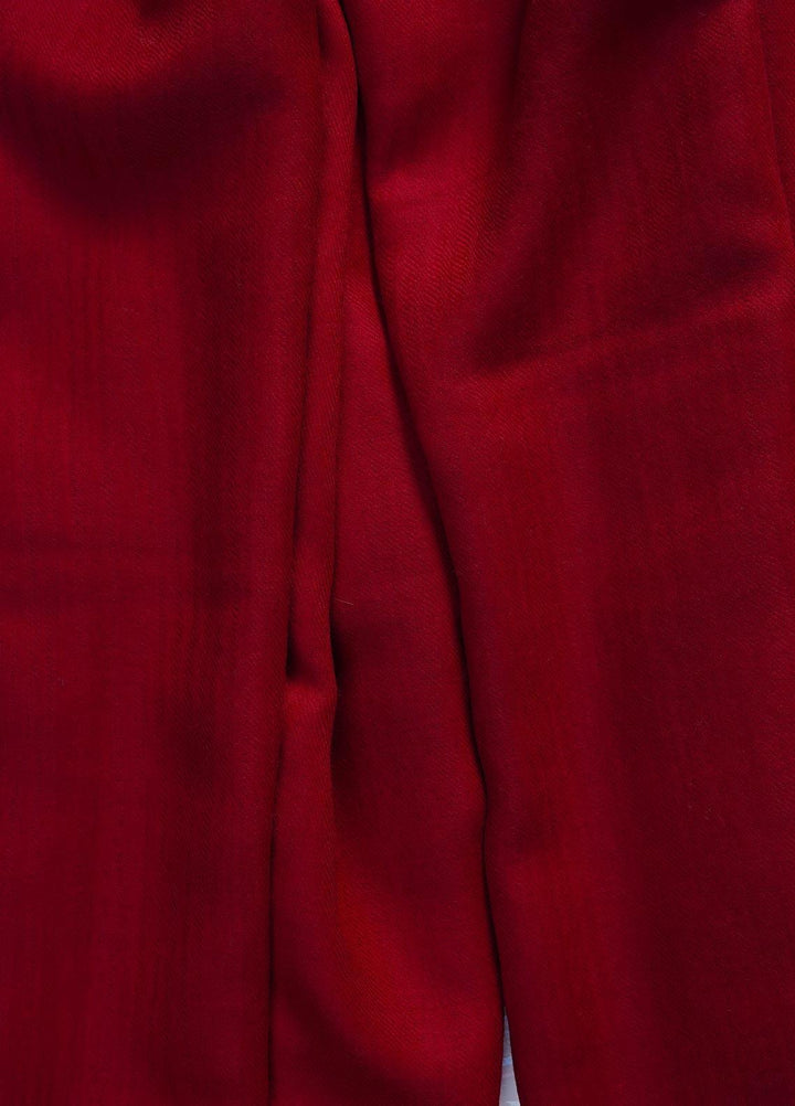 Sanaulla Exclusive Range  Pashmina  Shawls SU22PS-3 D-18 Maroon - Pashmina Shawls