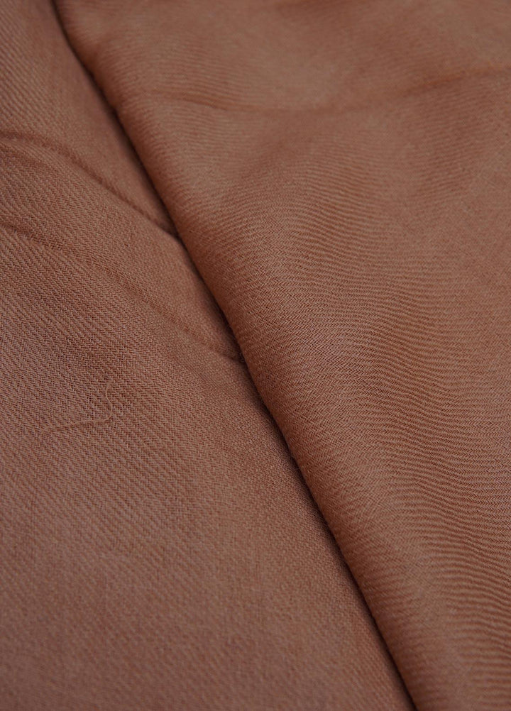 Sanaulla Exclusive Range  Pashmina  Shawls SU22PS-3 D-07 Brown - Pashmina Shawls