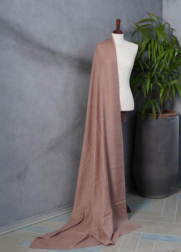 Sanaulla Exclusive Range  Pashmina  Shawls SU22PS-3 D-152 Brown - Pashmina Shawls