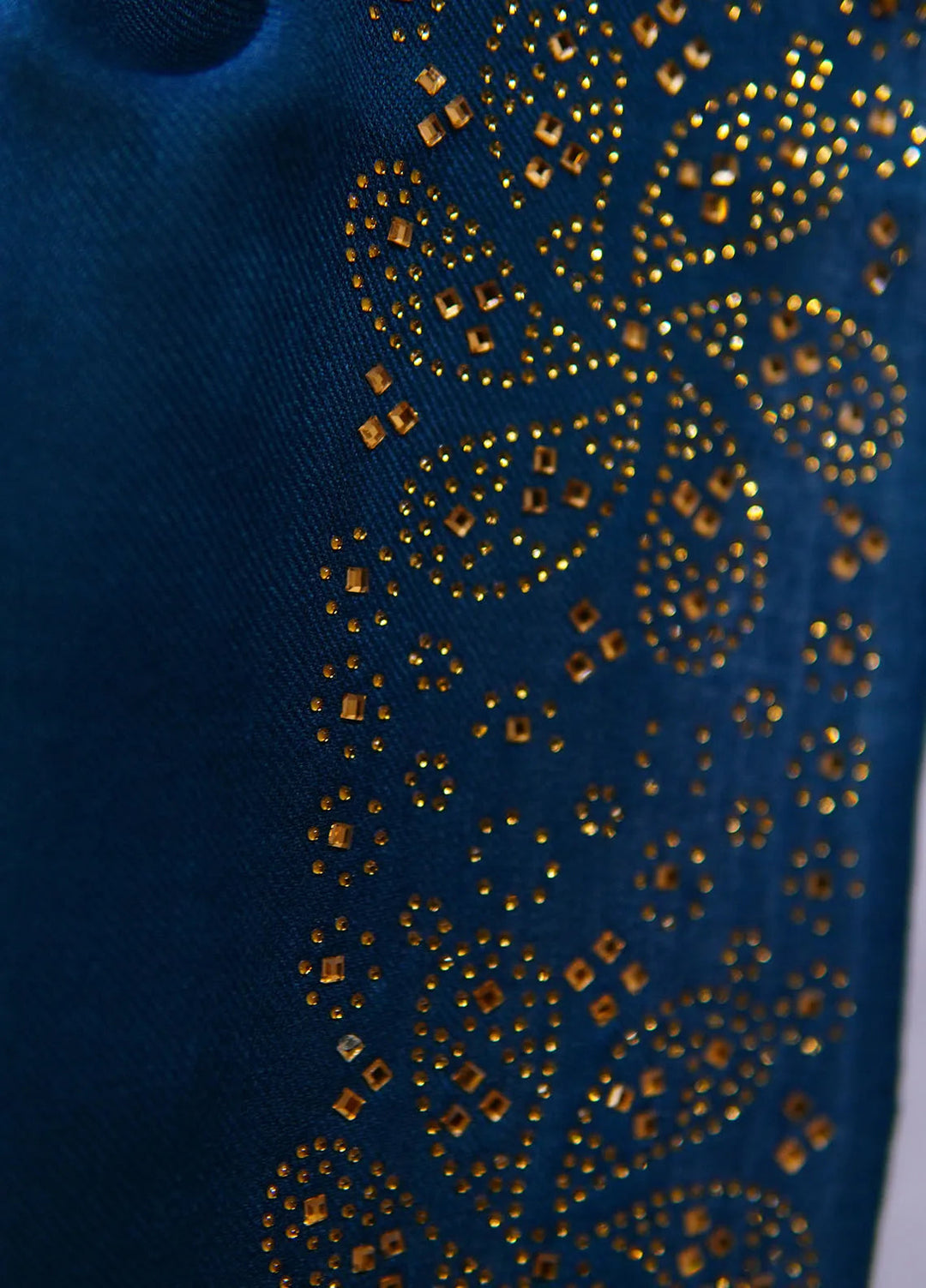 Sanaulla Exclusive Range Pashmina Shawl D-19 Dark Green - Winter Collection