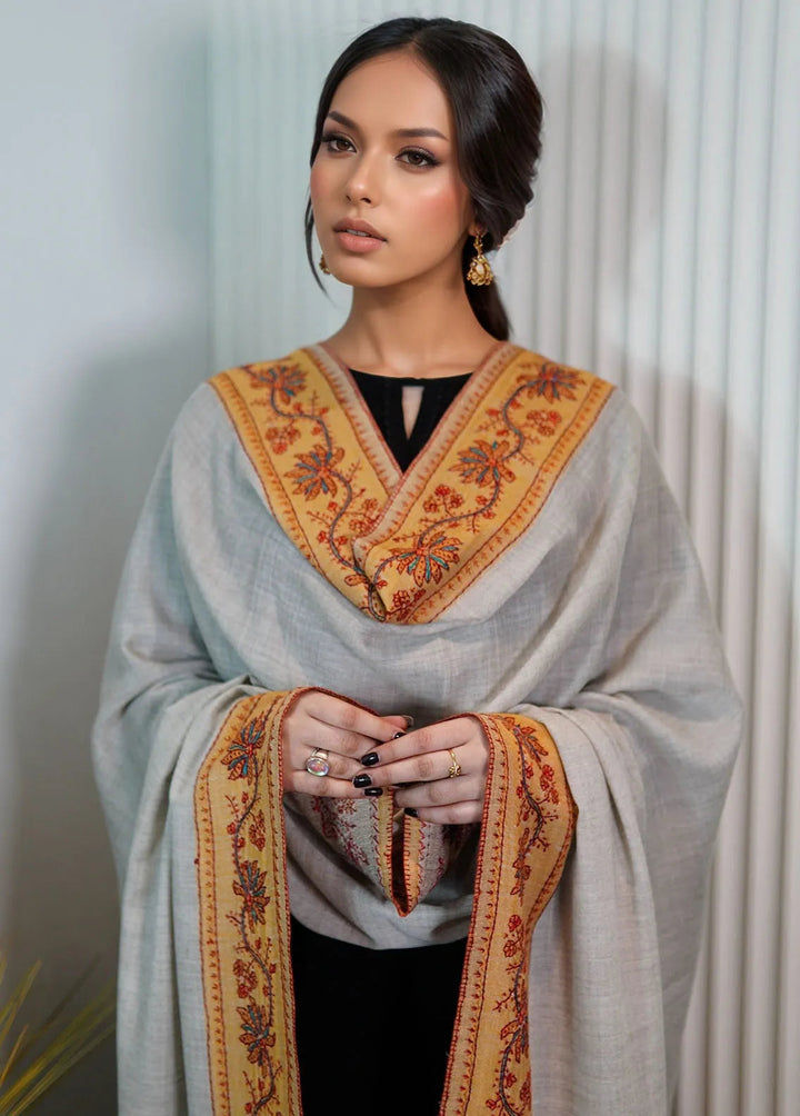 Sanaulla Exclusive Range Pashmina Shawl KPS D-109 Multi 1 - Winter Collection