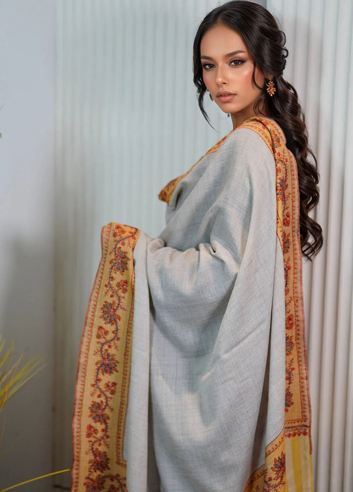 Sanaulla Exclusive Range Pashmina Shawl KPS D-109 Multi 1 - Winter Collection