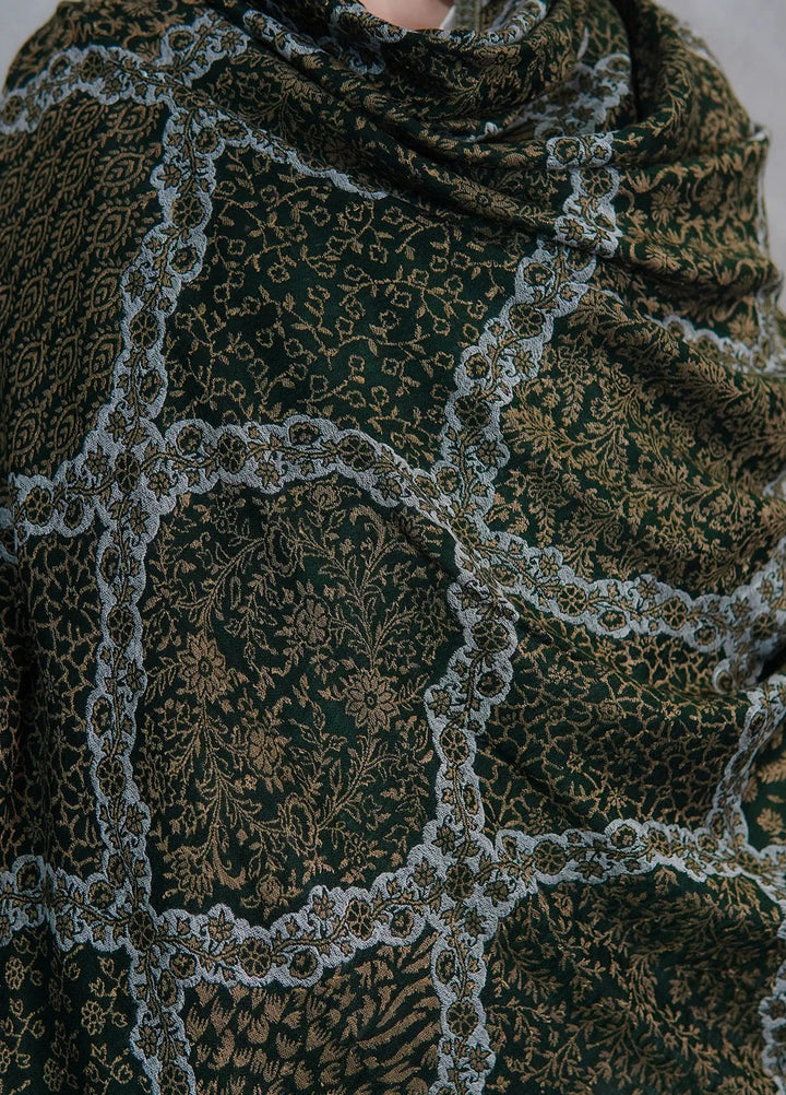 Sanaulla Exclusive Range Pashmina Shawl KPS D-18 Multi 29 - Winter Collection